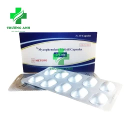 Mycophenolate mofetil capsules 250mg Hêtro - Dự phòng thải ghép
