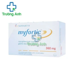 Myfortic 360mg Novartis - Thuốc dự phòng sự thải loại mảnh ghép cấp tính 