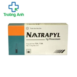 Naatrapyl 1g Pymepharco - Thuốc điều trị sa sút trí tuệ hiệu quả