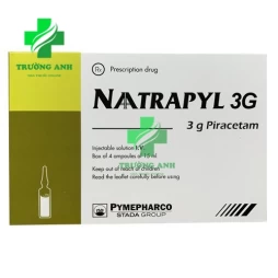 Naatrapyl 3g Pymepharco - Thuốc điều trị các bệnh lý thần kinh hiệu quả