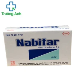 Nabifar - Giúp vệ sinh vùng kín, giảm tiết mồ hôi hiệu quả
