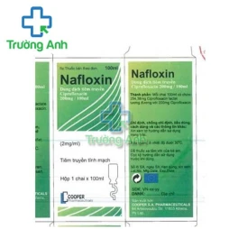 Nafloxin solution for infusion 200mg/100ml - Thuốc điều trị nhiễm khuẩn