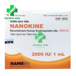 Nanokine 2000 IU/1ml - Thuốc điều trị thiếu máu của Nanogen