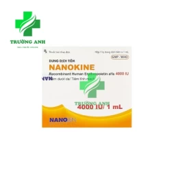 Nanokine 4000 IU/1ml - Thuốc điều trị thiếu máu của Nanogen