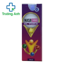 Nasa Three - Giúp bổ sung DHA, vitamin D3 cho cơ thể hiệu quả