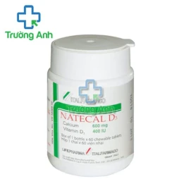 Natecal D3 Italfarmaco (viên nhai) - Viên bổ sung và phòng ngừa thiếu hụt vitamin D