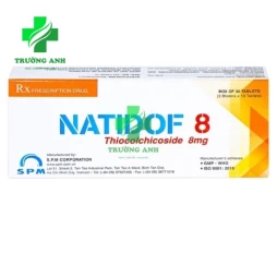 Natidof 8 SPM - Thuốc điều trị đau lưng, đau thắt lưng
