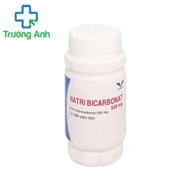 Natri bicarbonat 500mg Bidiphar - Thuốc điều trị nhiễm toan chuyển hóa