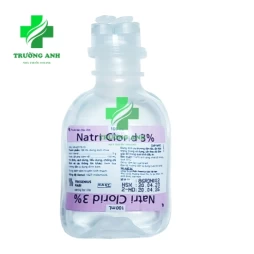 Natri clorid 3% 100ml Fresenius - Hỗ trợ bù nước và điện giải hiệu quả