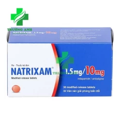 Natrixam 1.5mg/10mg - Điều trị cao huyết áp của Pháp