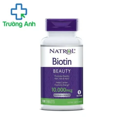 Natrol Biotin - Viên uống hỗ trợ mọc tóc hiệu quả của Mỹ