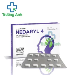 Nedaryl 4 Danapha - Thuốc điều trị bệnh Alzheimer hiệu quả
