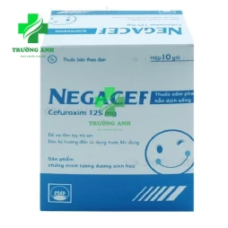 Negacef 125 Pymepharco - Thuốc điều trị nhiễm khuẩn hiệu quả