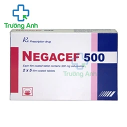 Negacef 500 - Thuốc điều trị  nhiễm khuẩn hiệu quả 