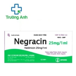 Negracin 25mg/1ml Dopharma - Kháng sinh giúp điều trị nhiễm khuẩn
