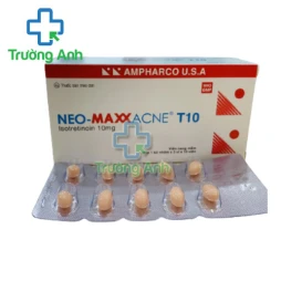 Neo-Maxxacne T 10 Ampharco USA - Điều trị mụn trứng cá nặng