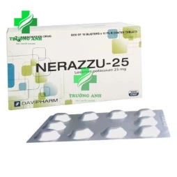 Nerazzu-25 - Điều trị tăng huyết áp, giảm nguy cơ đột quỵ hiệu quả