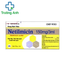 Netilmicin 3ml MD pharco - Thuốc điều trị nhiễm khuẩn hiệu quả