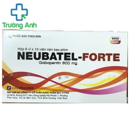 NEUBATEL-FORTE - Thuốc điều trị bệnh động kinh cục bộ hiệu quả
