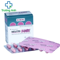 Neutrifore - Điều trị thiếu máu do dinh dưỡng hiệu quả
