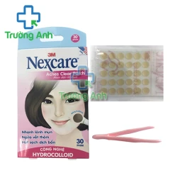 Nexcare acne patch thinner - Miếng dán mụn chuyên dụng 30 miếng