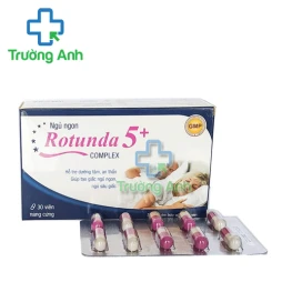 Ngủ ngon Rotunda 5+ Complex HD Pharma - Giúp dưỡng tâm, an thần