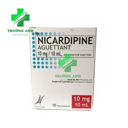 Nicardipine Aguettant 10mg/10ml - Thuốc điều trị tăng huyết áp hiệu quả