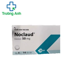 Noclaud 50mg - Ðiều trị các triệu chứng thiếu máu cục bộ hiệu quả