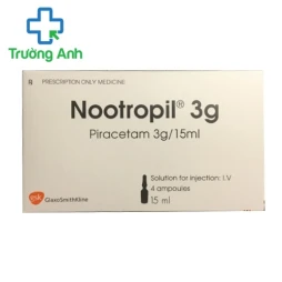 Nootropil 3g - Thuốc điều trị triệu chứng của hội chứng tâm thần