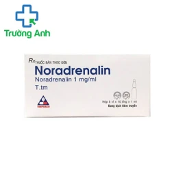 Noradrenalin 1mg/1ml - Điều trị tụt huyết áp hiệu quả