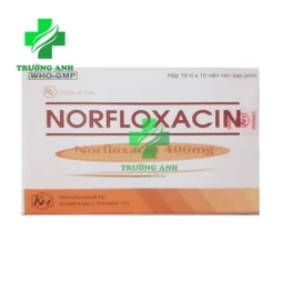 Norfloxacin 400mg Khapharco - Điều trị nhiễm khuẩn tiết niệu