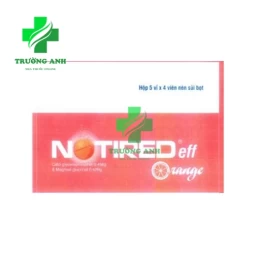 Notired Eff Orange - Bổ sung Calci, Magnesi cho cơ thể