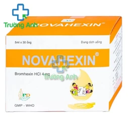 Novahexin 5 ml - Thuốc long đờm, giảm ho hiệu quả