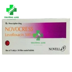 Novocress 500mg - Khử khuẩn đường hô hấp, viêm nhiễm tiết niệu