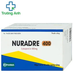 Nuradre 400 - Có tác dụng để trị liệu động kinh cục bộ