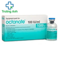 Octanate 500IU Octapharma - Thuốc phòng và điều trị rối loạn đông máu