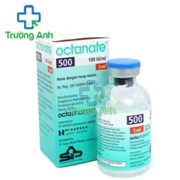 Octanate 250IU - Thuốc được dùng tác đông nên quá trình đông máu