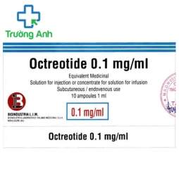 Octreotide - Thuốc làm giảm triệu chứng khối u nội tiết dạ dày – ruột – tụy