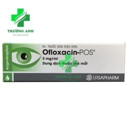 Ofloxacin-POS 3mg/ml - Thuốc nhỏ mắt điều trị nhiễm khuẩn