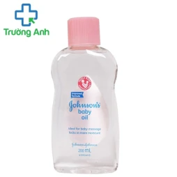 Johnson Baby Oil 200ml - Dầu massage, dưỡng ẩm da cho bé hiệu quả