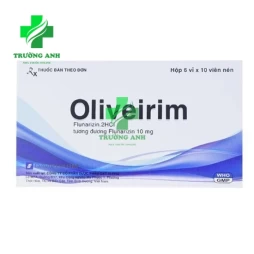 Oliveirim 10mg Davipharm - Thuốc rối loạn tiền đình, đau nửa đầu