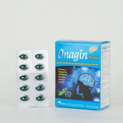 Onagin Forte New - Giúp tăng cường tuần hoàn máu não hiệu quả