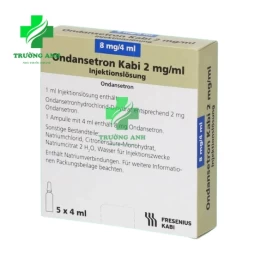 Ondansetron Kabi 2mg/ml 4ml - Phòng và điều trị buồn nôn do xạ trị