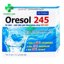Oresol 245 DHG - Giúp bổ sung nước và chất điện giải hiệu quả