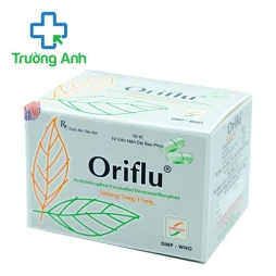 Oriflu - Thuốc điều trị ho, sốt, nhức đầu, đau nhức bắp thịt