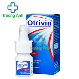 Otrivin 0,1% Spray 10ml Novartis - Thuốc xịt điều trị nghẹt mũi