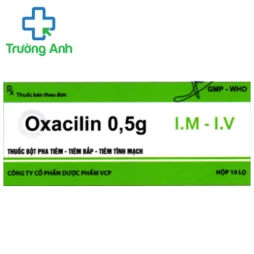 Oxacilin 0,5g - Thuốc điều trị nhiễm khuẩn hiệu quả của VCP