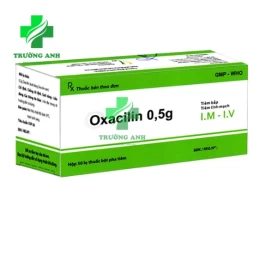 Oxacilin 0,5g - Thuốc điều trị nhiễm khuẩn hiệu quả của VCP