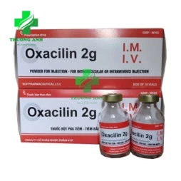 Oxacilin 2g - Thuốc điều trị nhiễm khuẩn hiệu quả của VCP