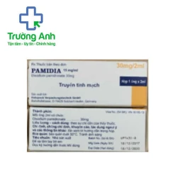 Pamidia 90mg/6ml - Thuốc điều trị nồng độ canxi trong máu của Đức